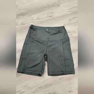 Sage Green Biker Shorts